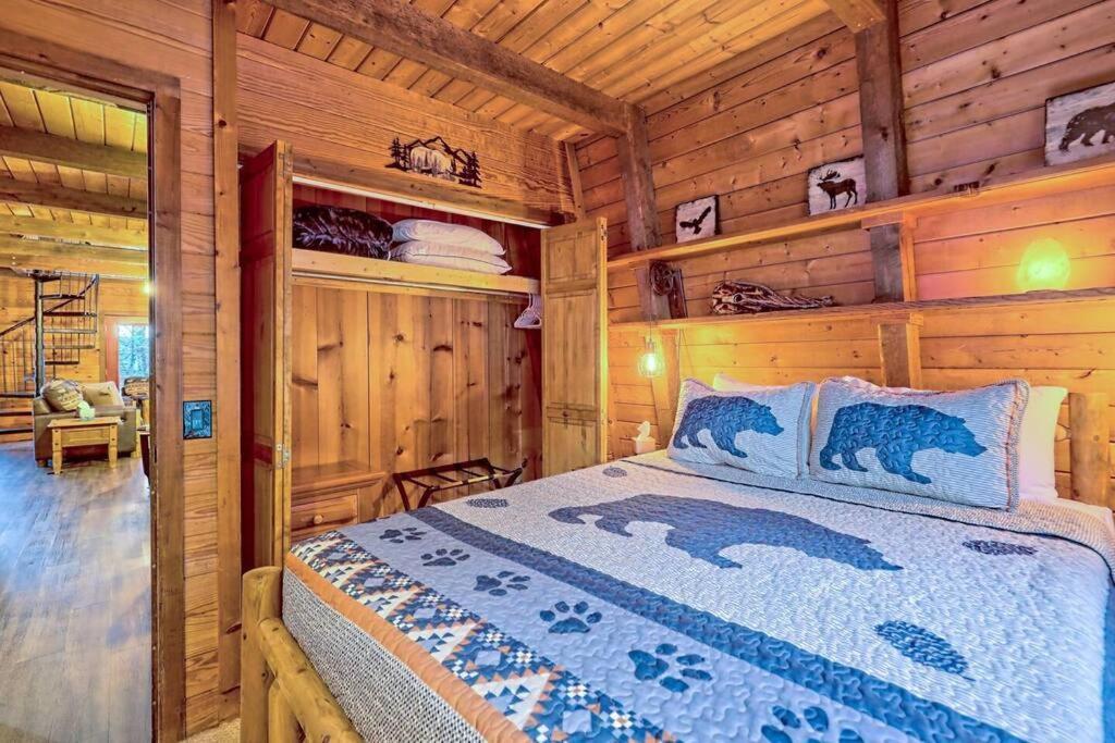 Near Downtown Helen - Hottub, Sauna, Game Room, Fire Pit Eksteriør billede